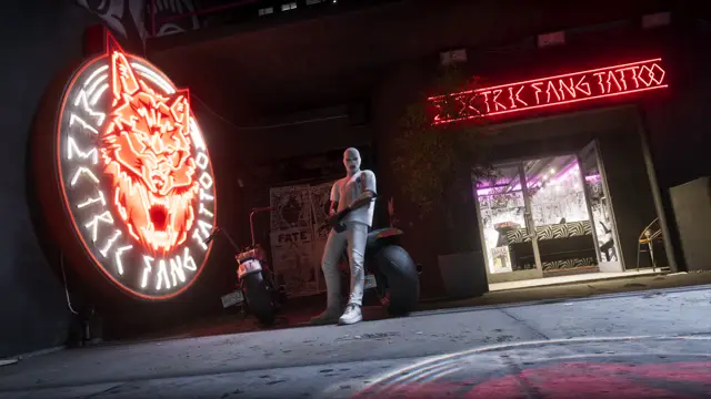 Imagem oficial de GTA VI — Electric Fang Tattoo 01 (Ultimate Edition)