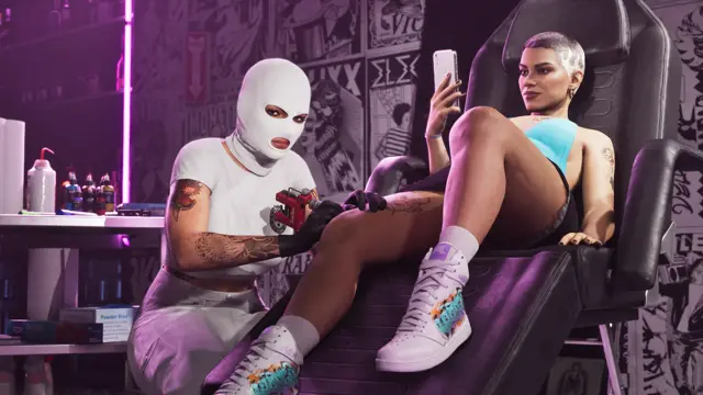 Imagem oficial de GTA VI — Electric Fang Tattoo 02 (Ultimate Edition)