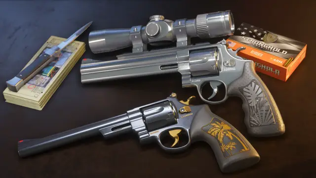 Imagem oficial de GTA VI — Revólveres Hawk & Little Morgan 02 (Ultimate Edition)
