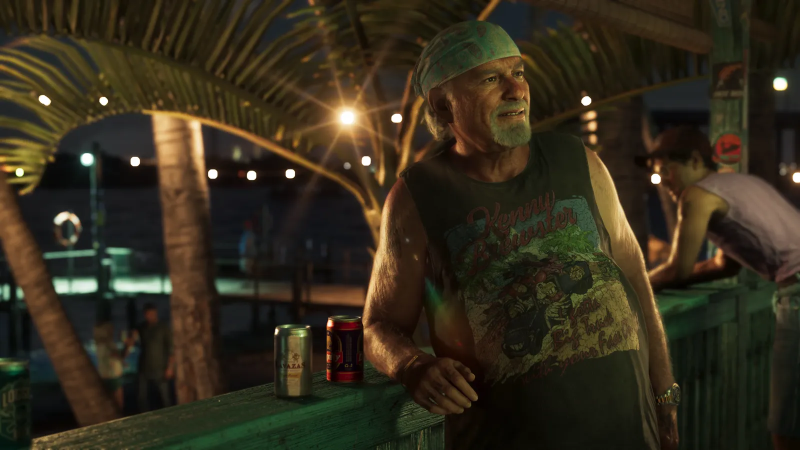 Brian Heder em arte oficial de GTA VI (imagem ilustrativa)