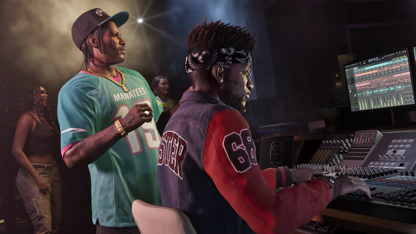 DreQuan Priest em arte oficial de GTA VI (imagem ilustrativa)