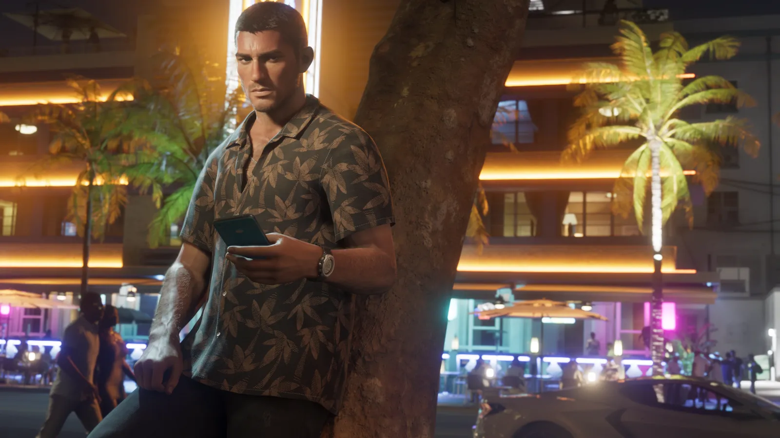 Jason Duval em arte oficial de GTA VI (imagem ilustrativa)