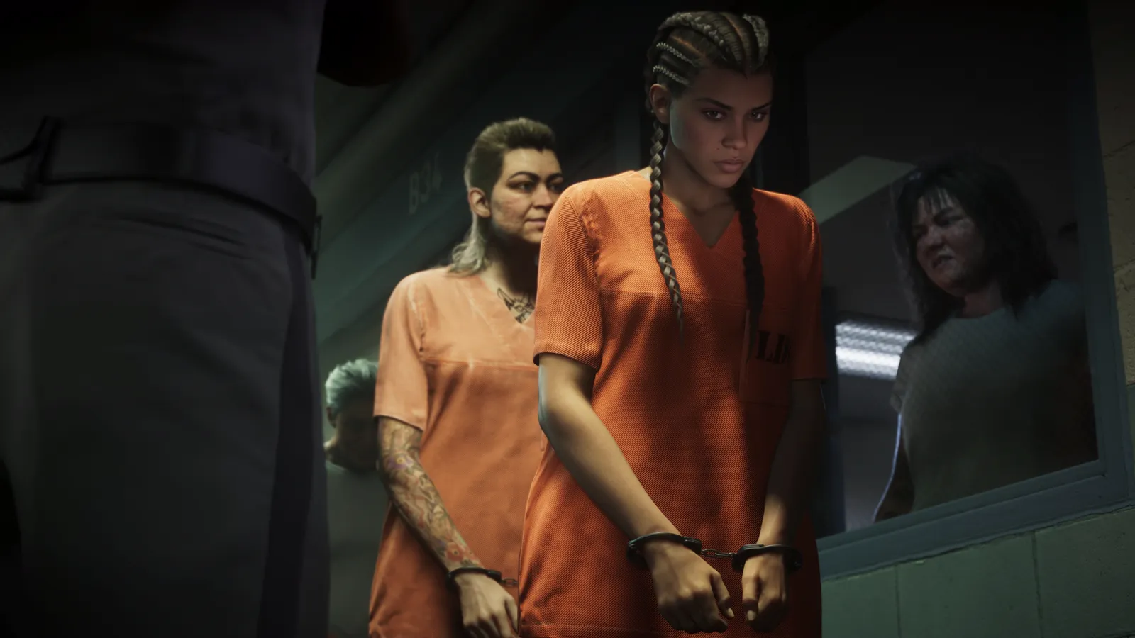 Lucia Caminos em arte oficial de GTA VI (imagem ilustrativa)