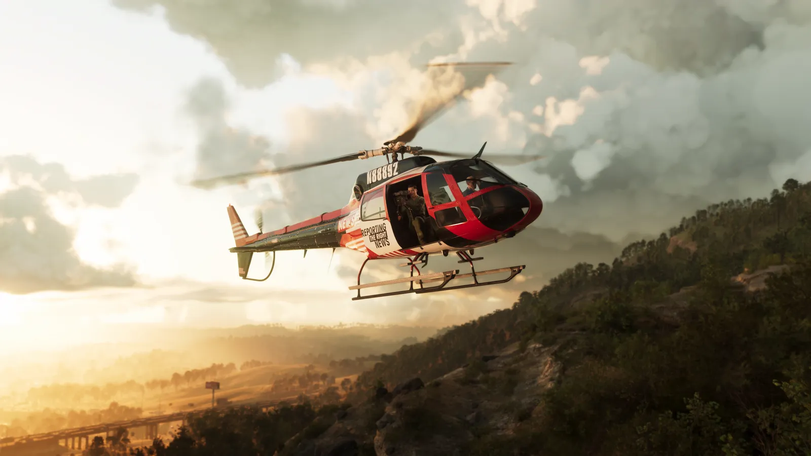 Mount Kalaga National Park em arte oficial de GTA VI (imagem ilustrativa)