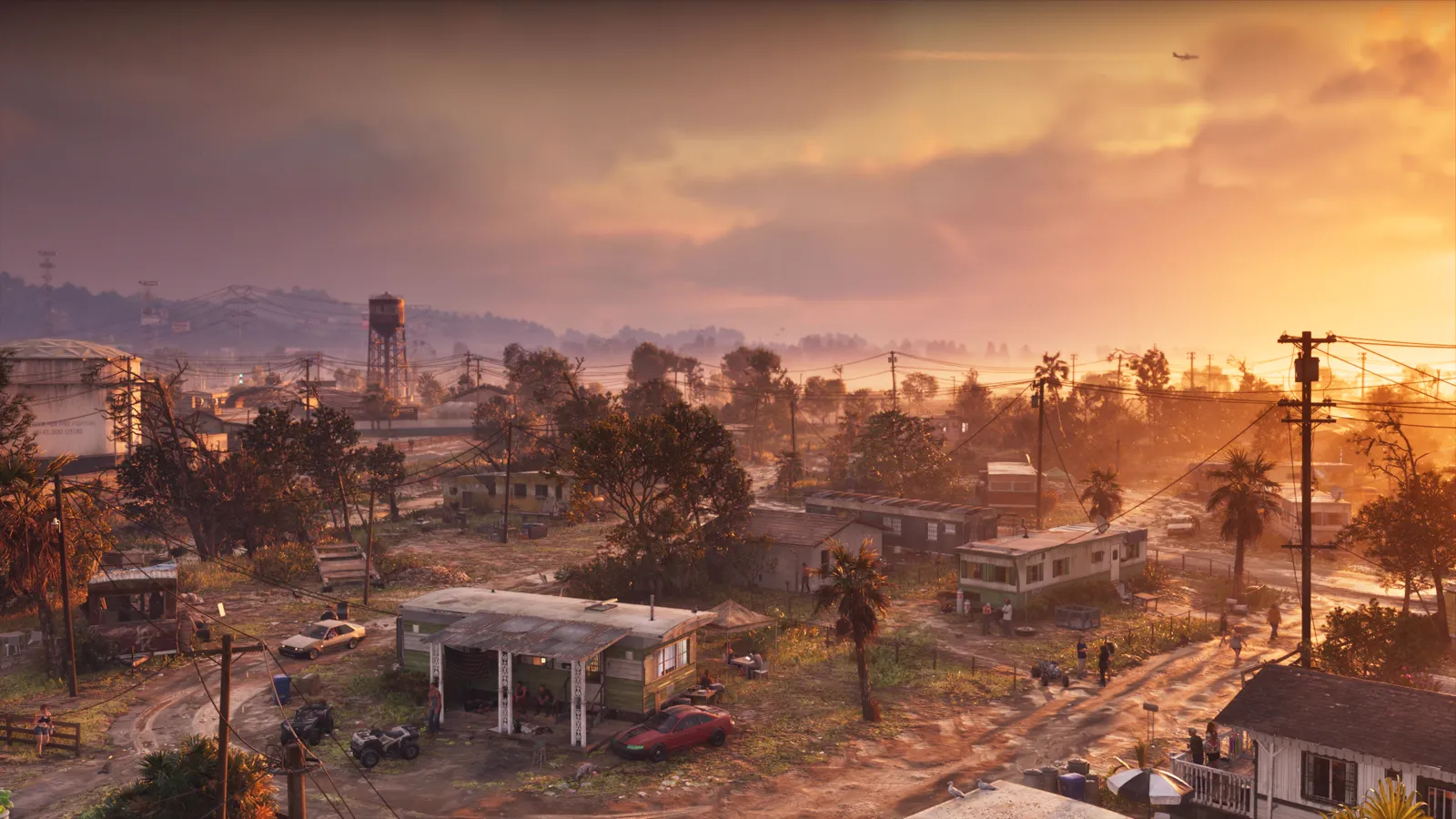 Port Gellhorn em arte oficial de GTA VI (imagem ilustrativa)