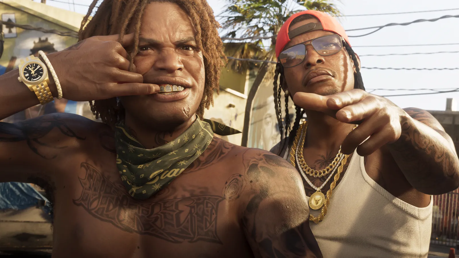 Vice City em arte oficial de GTA VI (imagem ilustrativa)