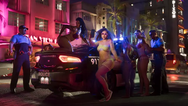 Screenshot oficial de GTA VI — Vice City 06